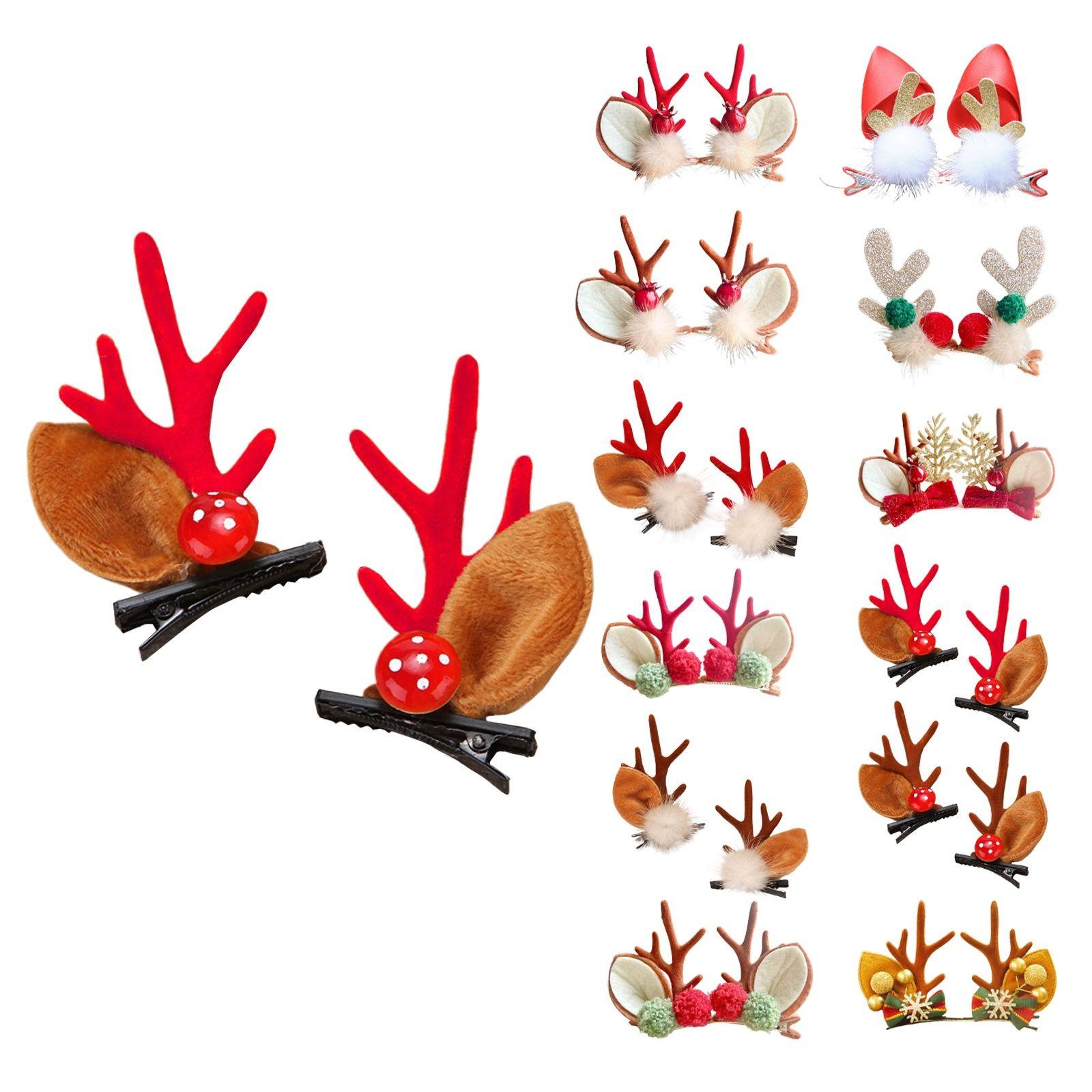 Christmas Hair Clip, Deer Antler Headpiece, Hair Accessory, Christmas Holiday, Internet , Cute Deer Antler Accessory Clip One Size
Christmas Hair Clip, Deer Antler Headpiece, Hair Accessory, Christmas Holiday, Internet , Cute Deer Antler Accessory Clip One Size