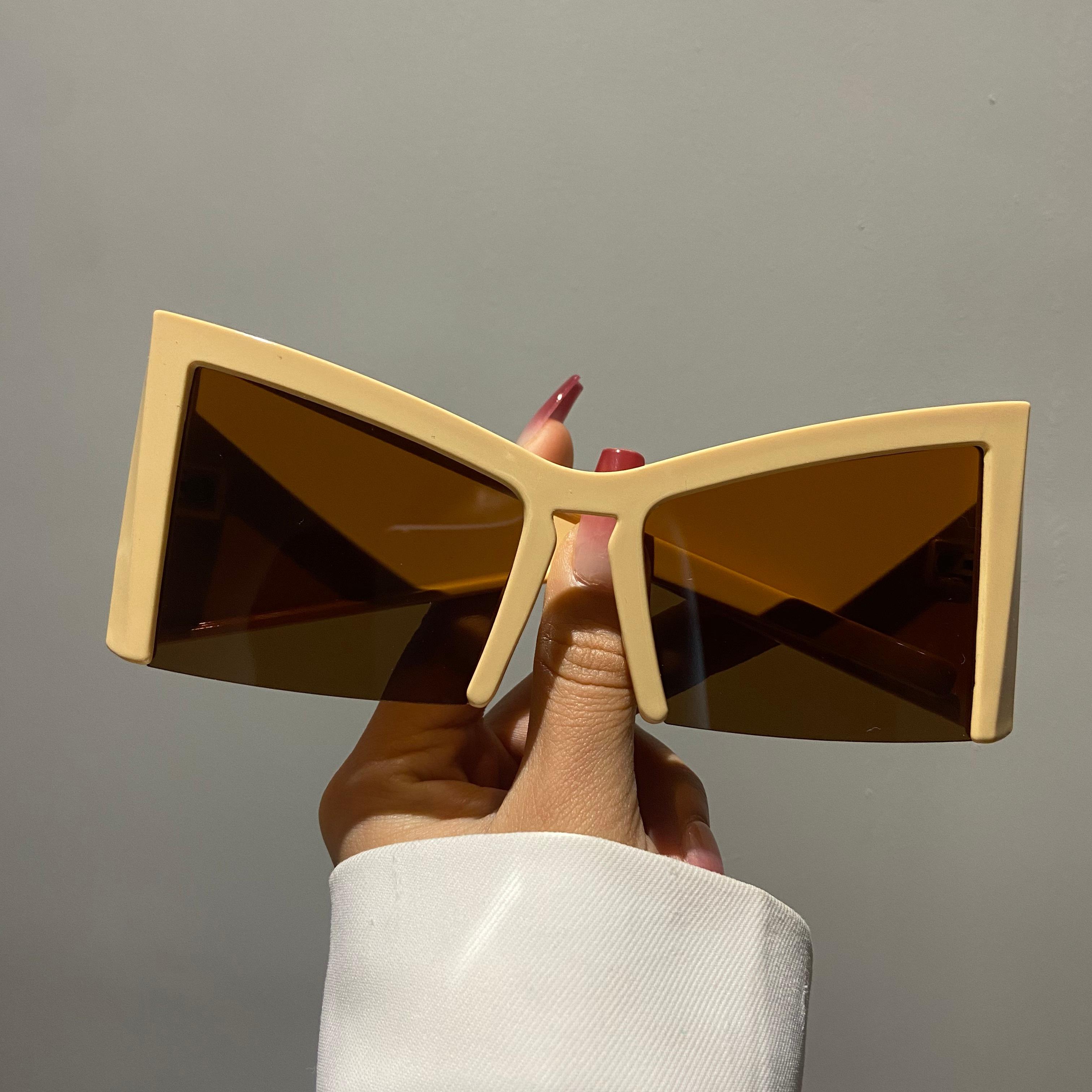 Vintage Oversized Cat Eye Sunglasses For Women Fashion Unique Butterfly Designer Half Frames Elegant Big Shades
Vintage Oversized Cat Eye Sunglasses For Women Fashion Unique Butterfly Designer Half Frames Elegant Big Shades