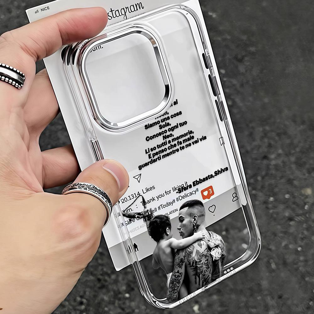 S-Sfera E-Ebbasta Singer Phone Case For iPhone 17 16e 16 15 14 13 12 11 mini Pro Max X XR XSMAX 8 7 Air Plus Soft Cover iPhone 14
S-Sfera E-Ebbasta Singer Phone Case For iPhone 17 16e 16 15 14 13 12 11 mini Pro Max X XR XSMAX 8 7 Air Plus Soft Cover iPhone 14