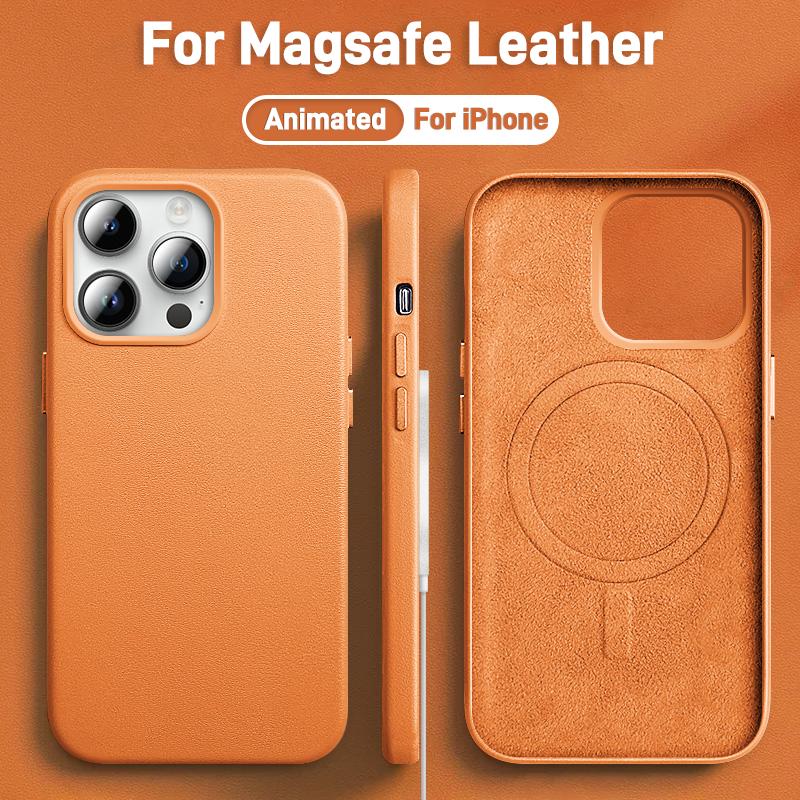 Роскошный кожаный магнитный чехол Magsafe для IPhone 15 14 13 Pro Max Plus Mini, чехол для телефона с беспроводной зарядкой
Роскошный кожаный магнитный чехол Magsafe для IPhone 15 14 13 Pro Max Plus Mini, чехол для телефона с беспроводной зарядкой