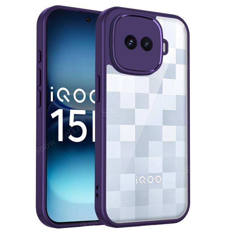 EUCAGR Silicone Case For vivo iQOO Z11 Turbo iqooZ11 Turbo Z11Turbo PC Back TPU Bumper Shockproof Clear Phone Cases Cover iQOO Z11 фіолетовий
EUCAGR Silicone Case For vivo iQOO Z11 Turbo iqooZ11 Turbo Z11Turbo PC Back TPU Bumper Shockproof Clear Phone Cases Cover iQOO Z11 фіолетовий