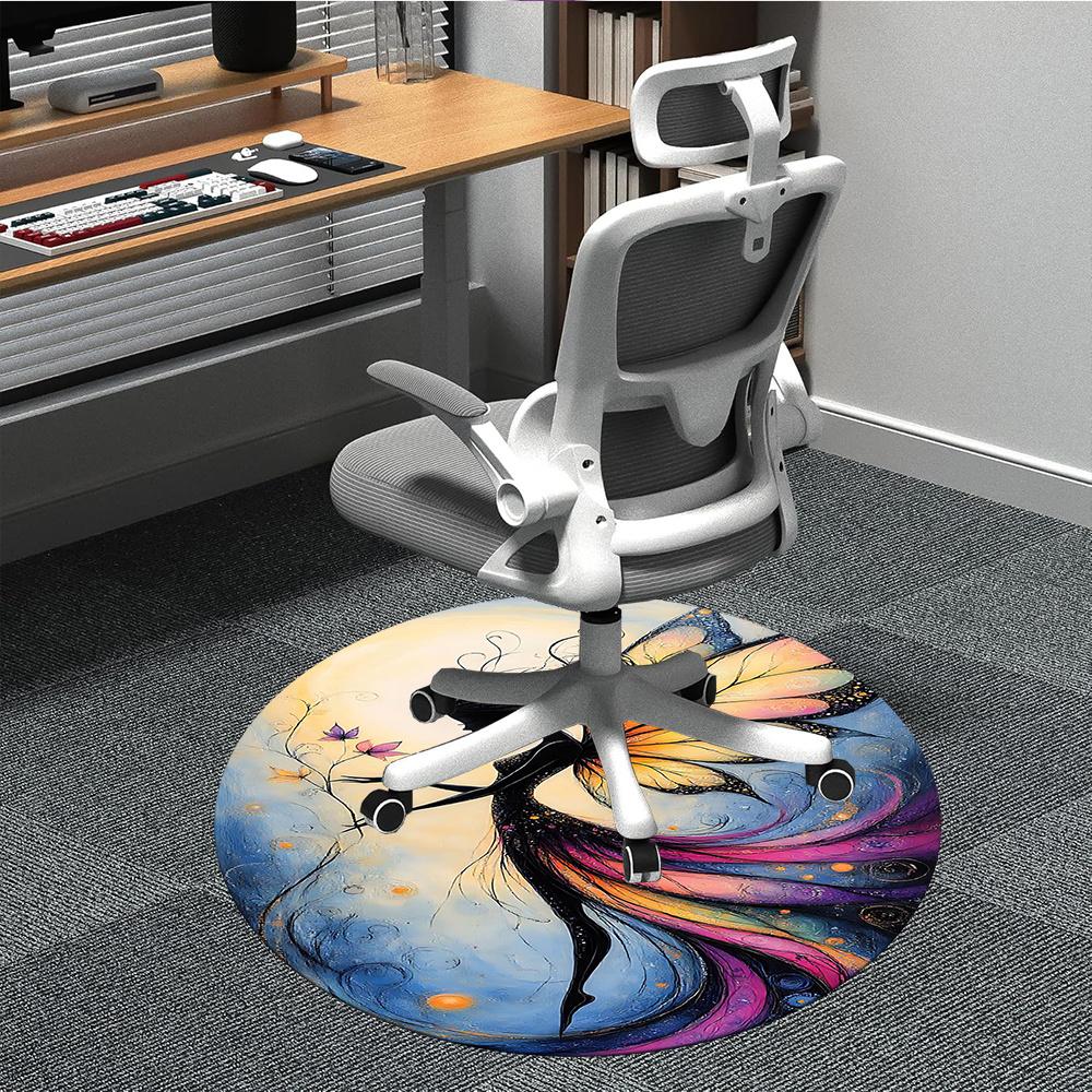 1pcButterfly Fairy Office Round Area Rug, Indoor Mat Suitable ForOffice, Under Office Chairs Bedroom Living Room Home Decor, Room Deco 016 80cm by 80cm
1pcButterfly Fairy Office Round Area Rug, Indoor Mat Suitable ForOffice, Under Office Chairs Bedroom Living Room Home Decor, Room Deco 016 80cm by 80cm
