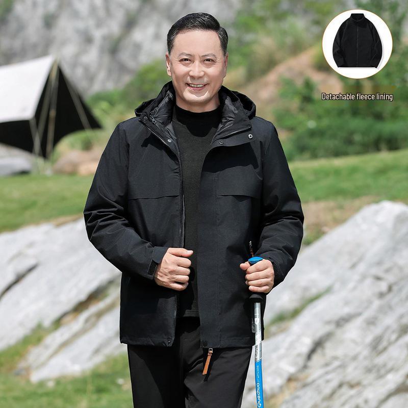 Men s Fleece-Lined, Detachable 3-in-1 Windbreaker for Middle-Aged and Elderly M темно-серого
Men s Fleece-Lined, Detachable 3-in-1 Windbreaker for Middle-Aged and Elderly M темно-серого