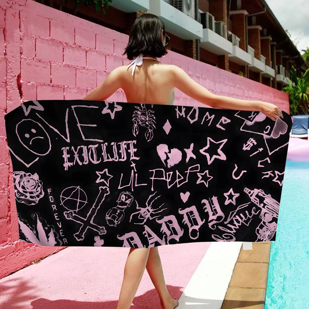 Rapper L-Lil P-Peep Bath Towel Microfiber Soft Water Absorbing Breathable For Girl Kids Decorative Cartoon Beach Towel W40*H60(CM)
Rapper L-Lil P-Peep Bath Towel Microfiber Soft Water Absorbing Breathable For Girl Kids Decorative Cartoon Beach Towel W40*H60(CM)