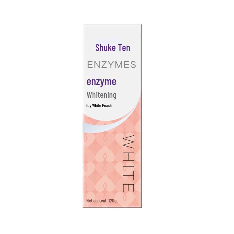 Shuke Ice Cool White Peach Whitening Enzyme Toothpaste
Shuke Ice Cool White Peach Whitening Enzyme Toothpaste