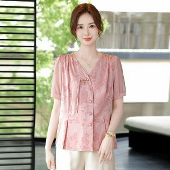 Mom s Summer Short-Sleeve Shirt – Trendy 2026 Design for Middle-Aged & Elderly Women, Lightweight and Stylish XL рожевий
Mom s Summer Short-Sleeve Shirt – Trendy 2026 Design for Middle-Aged & Elderly Women, Lightweight and Stylish XL рожевий