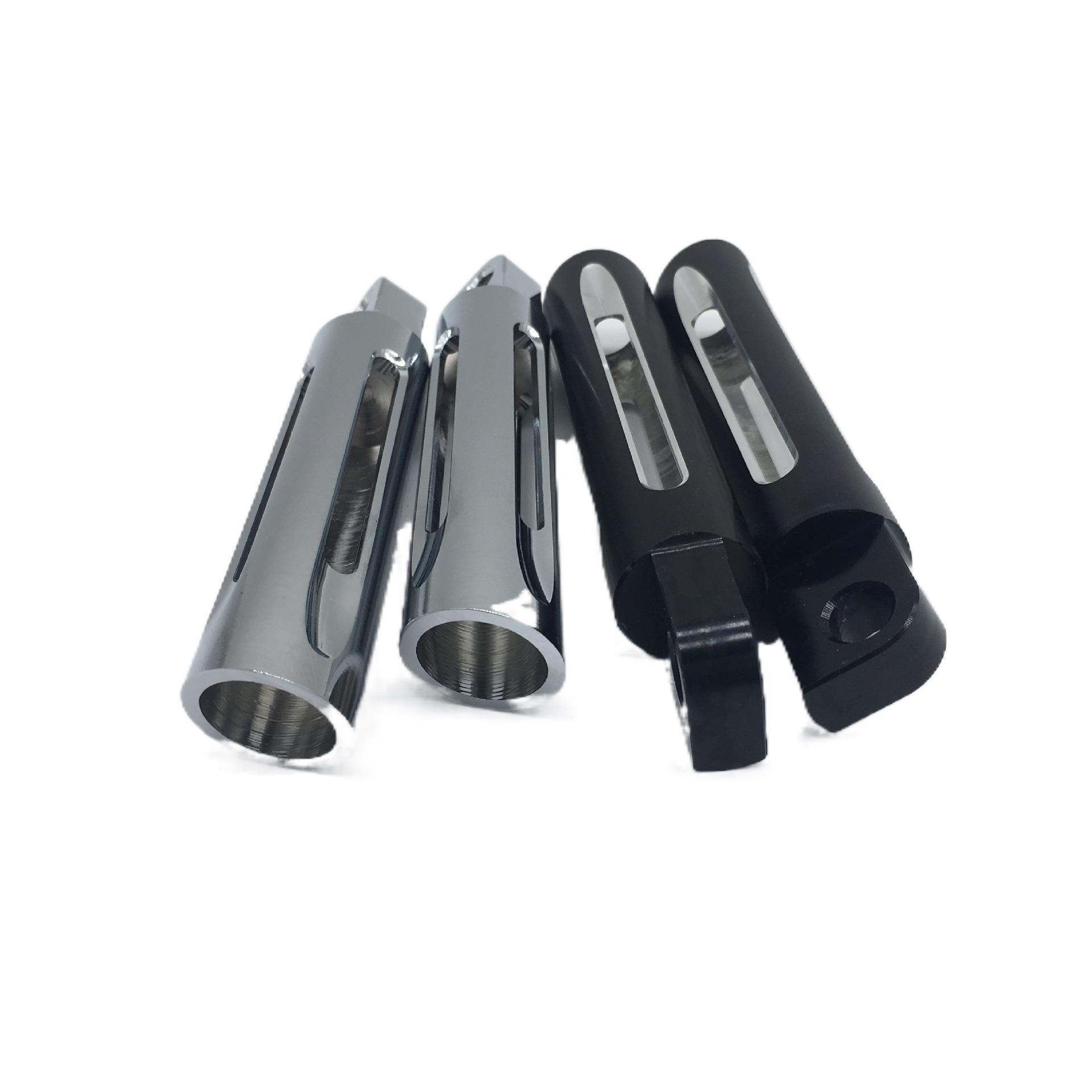 Harley XL883/1200 Edge Cut Hollow Foot Pegs (Front/Rear) Electroplated
Harley XL883/1200 Edge Cut Hollow Foot Pegs (Front/Rear) Electroplated