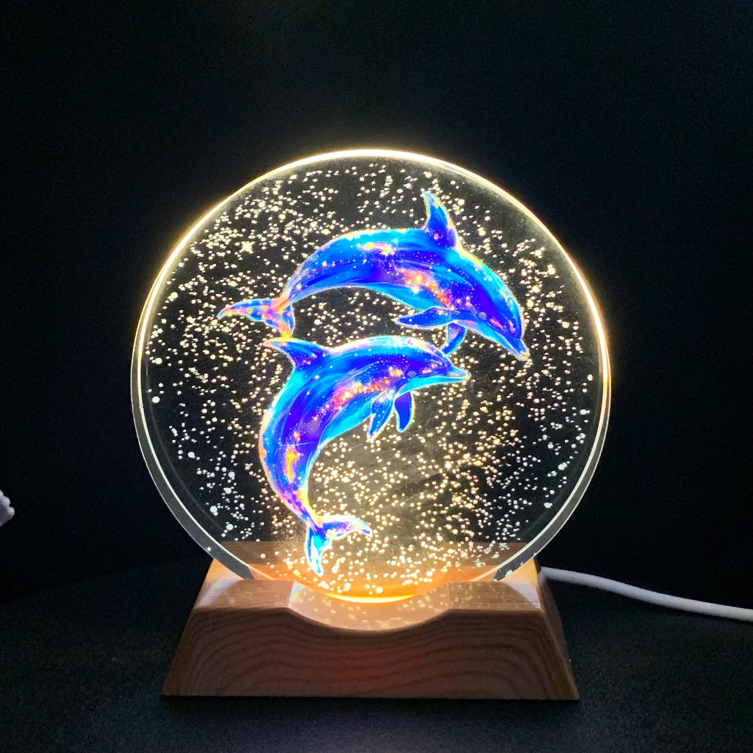 Love Dolphin Crystal LED Night Light Strip Base, Glass Decorative Lamp, Suitable for bedrooms, living rooms, birthday and Mother Love Dolphin жовтий
Love Dolphin Crystal LED Night Light Strip Base, Glass Decorative Lamp, Suitable for bedrooms, living rooms, birthday and Mother Love Dolphin жовтий