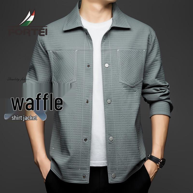 Men s Waffle Grid Shirt Jacket L
Men s Waffle Grid Shirt Jacket L