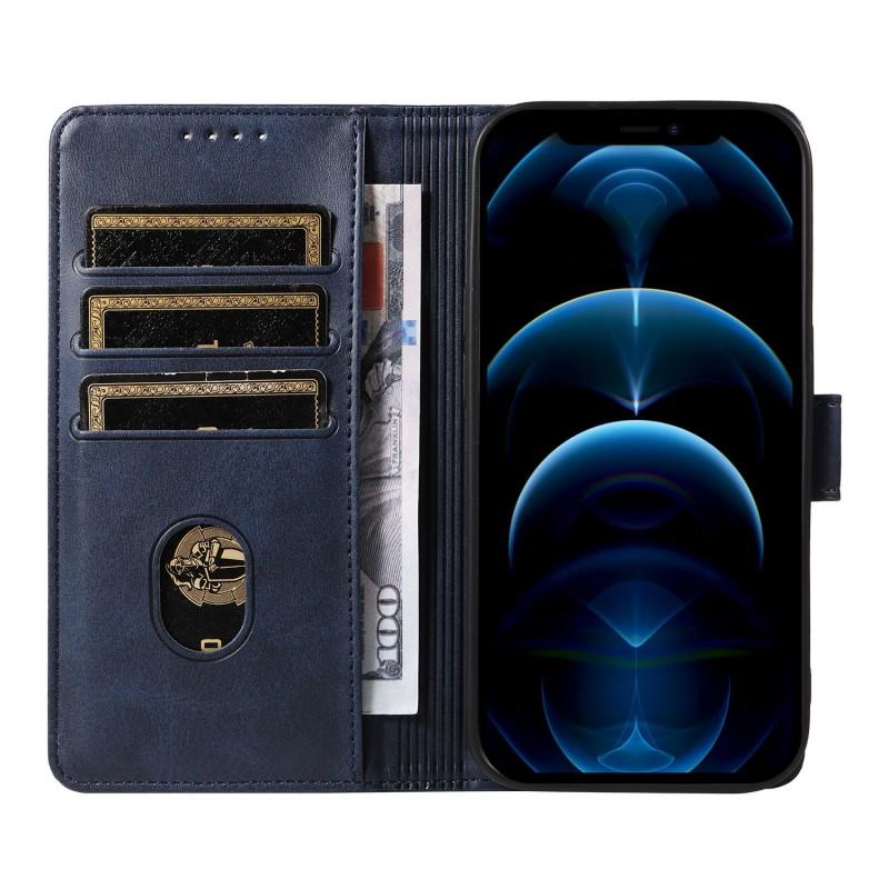 For iPhone 12 Pro 6.1 inch Leather Case WANLONFENG NW Series Calf Texture Flip Wallet Phone Cover Sapphire
For iPhone 12 Pro 6.1 inch Leather Case WANLONFENG NW Series Calf Texture Flip Wallet Phone Cover Sapphire