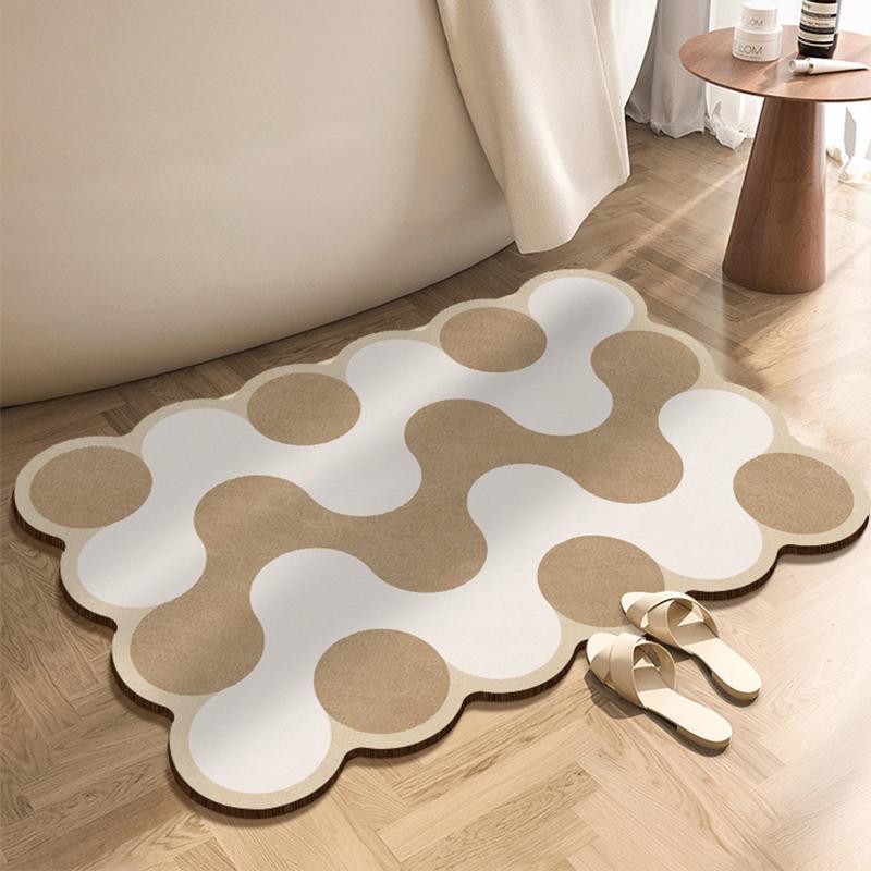 Ins Style Diotomite Bath Floor Mat Absorbent Bathroom Carpet Anti Slip Quick Dry Rugs Shower Toilet Pad Doormat Washable 40cmx60cm
Ins Style Diotomite Bath Floor Mat Absorbent Bathroom Carpet Anti Slip Quick Dry Rugs Shower Toilet Pad Doormat Washable 40cmx60cm