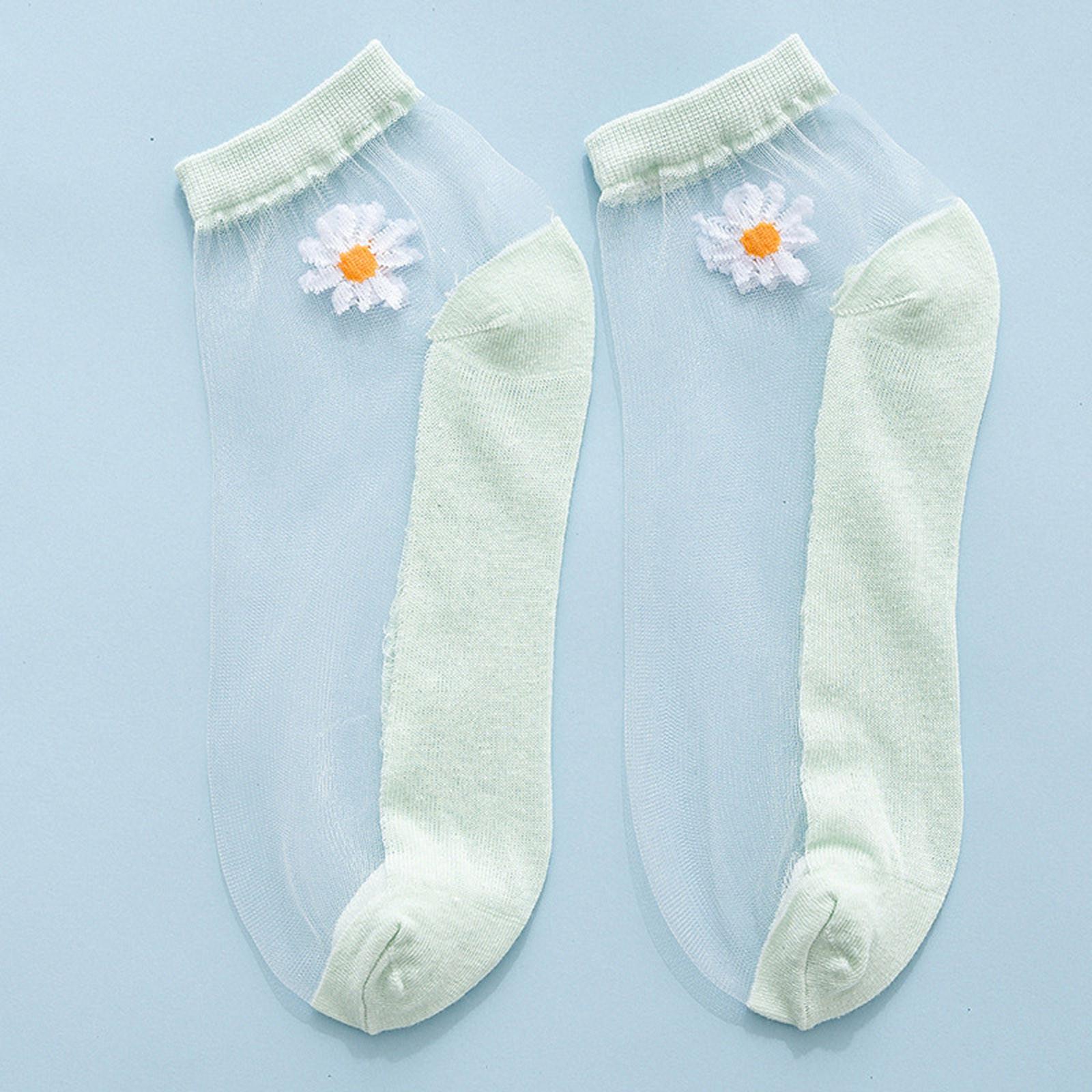 Женские дышащие чулки, модные летние тонкие носки с цветочной сеткой в стиле пэчворк One size зелёный
Женские дышащие чулки, модные летние тонкие носки с цветочной сеткой в стиле пэчворк One size зелёный