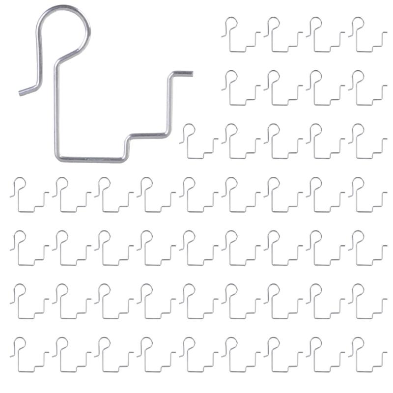 50Pcs Christmas Light Hook Clips Metal Steel Outdoor Gutter Hook Lights Hanger Metal Tent Lights Hook Enduring 1
50Pcs Christmas Light Hook Clips Metal Steel Outdoor Gutter Hook Lights Hanger Metal Tent Lights Hook Enduring 1