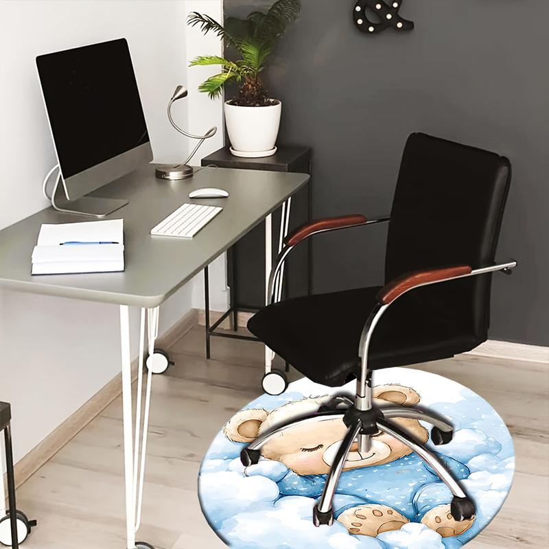 1PC Bear Non-Slip Floor Round carpet, Office, family, bedroom, Large Area Rug Indoor Rugs, Durable PolyesterH0371 80cm by 80cm
1PC Bear Non-Slip Floor Round carpet, Office, family, bedroom, Large Area Rug Indoor Rugs, Durable PolyesterH0371 80cm by 80cm