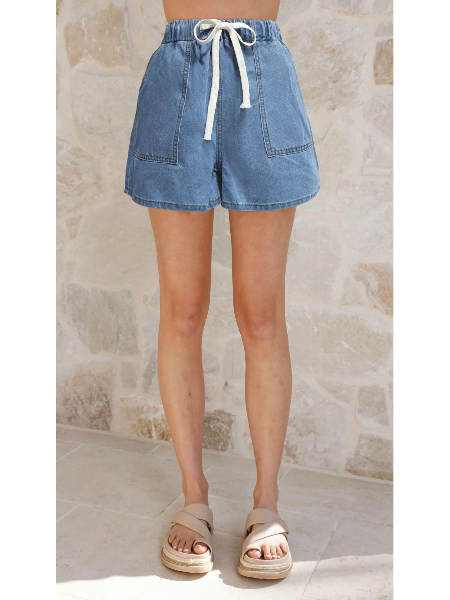 2025 Vintage Denim Two-Piece Set: Women s Loose Short-Sleeve Shirt & Shorts XL
2025 Vintage Denim Two-Piece Set: Women s Loose Short-Sleeve Shirt & Shorts XL