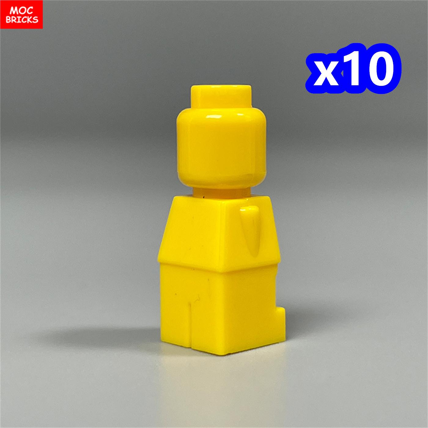Non-Toxic 10Pcs Moc Bricks Micro Statue Figure Body Chessman 85863 16478 90398 Blank Custom Unprinted Building Blocks Kids Toys
Non-Toxic 10Pcs Moc Bricks Micro Statue Figure Body Chessman 85863 16478 90398 Blank Custom Unprinted Building Blocks Kids Toys