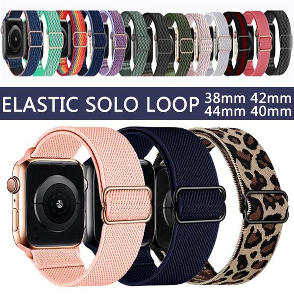 Эластичный мягкий спортивный ремешок для Apple Watch SE 6 5, ремешок 44 мм/40 мм/38 мм/42 мм, нейлоновая резинка для волос Solo Loop, регулируемый ремень-браслет для iWatch series 3 4 2 1
Эластичный мягкий спортивный ремешок для Apple Watch SE 6 5, ремешок 44 мм/40 мм/38 мм/42 мм, нейлоновая резинка для волос Solo Loop, регулируемый ремень-браслет для iWatch series 3 4 2 1