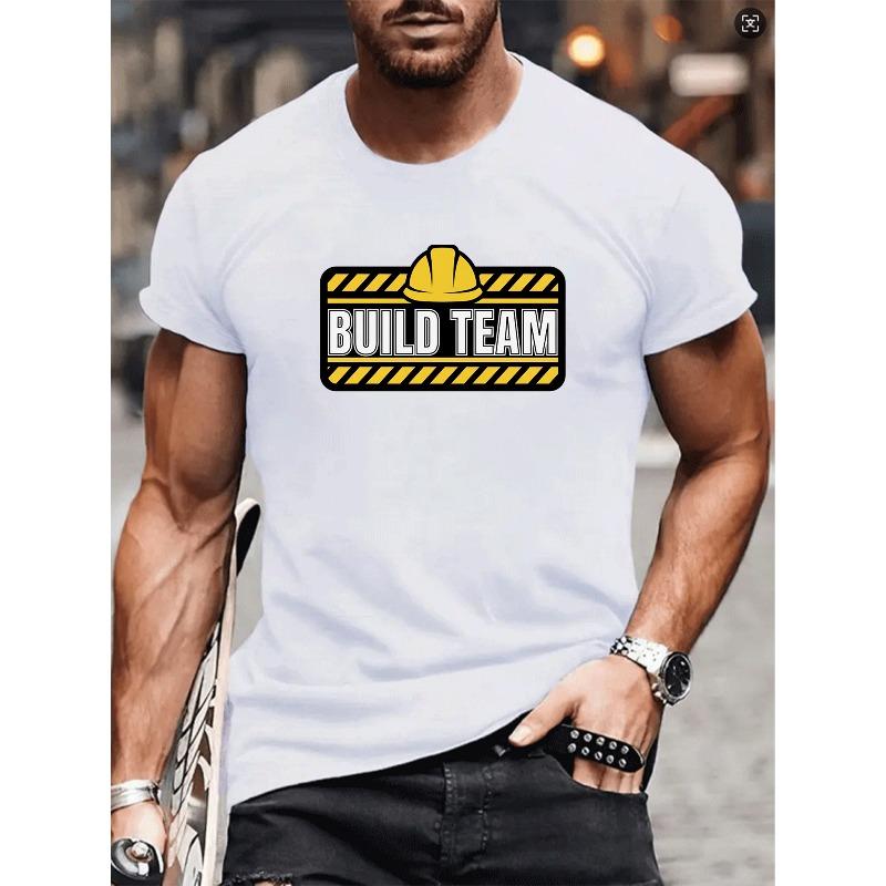 European sizes BUILD TEAM Engineer Construction Site Theme Print | Spring New Release, Comfortable Breathable Casual Sportswear Top 4XL білий
European sizes BUILD TEAM Engineer Construction Site Theme Print | Spring New Release, Comfortable Breathable Casual Sportswear Top 4XL білий