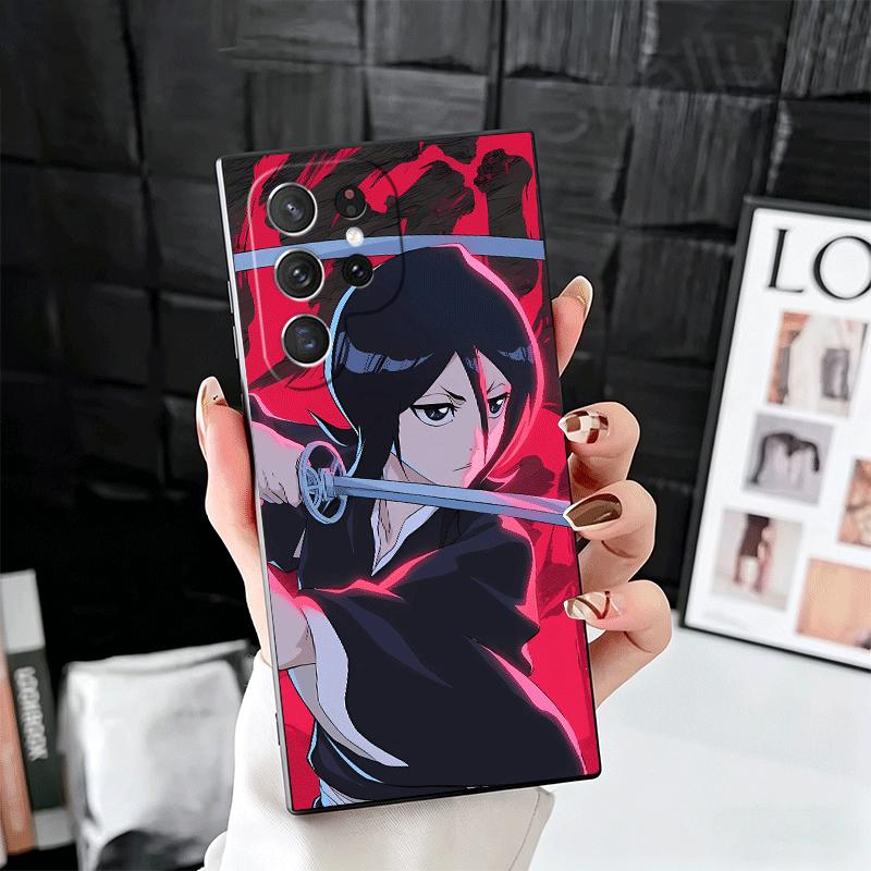 Bleach Kuchiki Rukia Soft Phone Case for Samsung Galaxy S26 S25 Edge S24 Ultra S23 Plus S22 S21 FE S20 Black Cover Back Shell Samsung S24
Bleach Kuchiki Rukia Soft Phone Case for Samsung Galaxy S26 S25 Edge S24 Ultra S23 Plus S22 S21 FE S20 Black Cover Back Shell Samsung S24