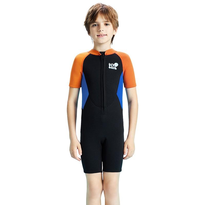 Children s Diving Suit 2.5MM Boys short-sleeved One-piece Thermal Young Swimming Snorkeling Surfing L чорний
Children s Diving Suit 2.5MM Boys short-sleeved One-piece Thermal Young Swimming Snorkeling Surfing L чорний