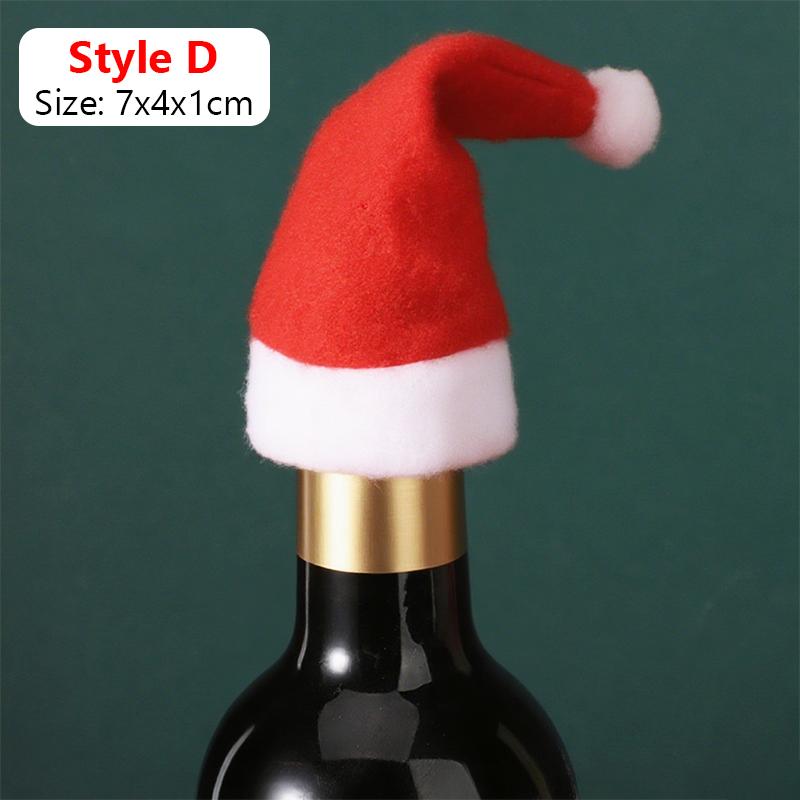 5/1pcs Red Christmas Wine Bottle Covers New Year Party Dinner Table Decor Knitted Green Snowflake Elk Belt Wine Bottle Cover Bag 1pc
5/1pcs Red Christmas Wine Bottle Covers New Year Party Dinner Table Decor Knitted Green Snowflake Elk Belt Wine Bottle Cover Bag 1pc