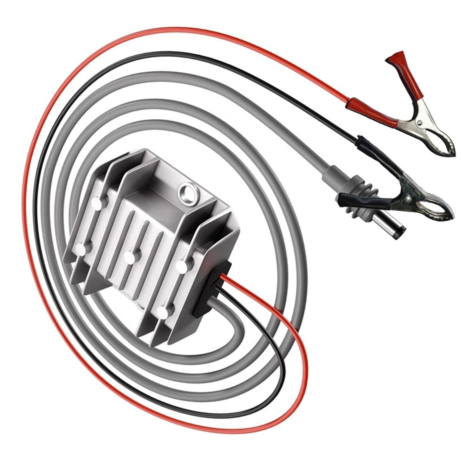 Power Converter With Clip Power Cord 12 To 30V 3.5A DC Boost Converter Step Up Module Short Circuit Protection
Power Converter With Clip Power Cord 12 To 30V 3.5A DC Boost Converter Step Up Module Short Circuit Protection