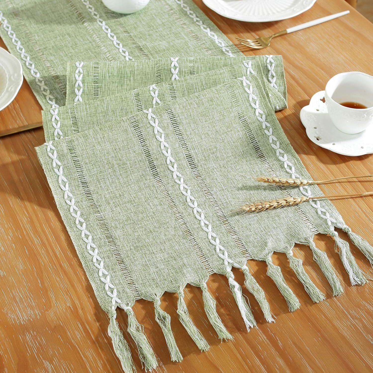 Rural Handmade Woven Tassel Hollow Table Flag Tablecloth Simple Modern Cover Cloth Long Strip Cotton Linen Tablecloth 140*32cm
Rural Handmade Woven Tassel Hollow Table Flag Tablecloth Simple Modern Cover Cloth Long Strip Cotton Linen Tablecloth 140*32cm