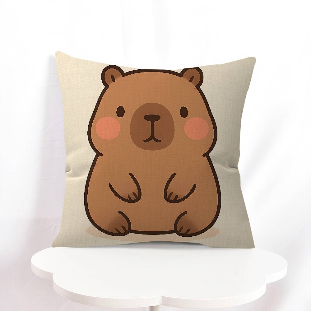 Cartoon Capybara Hippo Maple Design Cushion Cover Happy Autumn Harvest Decor Holiday Decorati Pillow Cover 16x16Inch
Cartoon Capybara Hippo Maple Design Cushion Cover Happy Autumn Harvest Decor Holiday Decorati Pillow Cover 16x16Inch