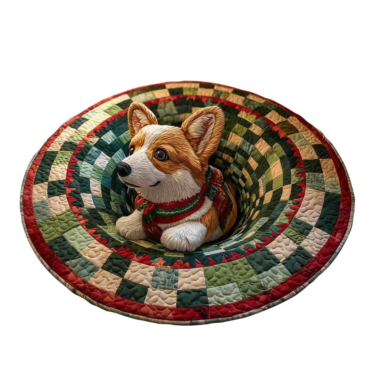 3D Christmas Rug Christmas Optical Rug, Circular Vortex Rug, Decorative Deep-pile Rug, Fun Non Mat. Suitable For Living Rooms, Bedroom One Size
3D Christmas Rug Christmas Optical Rug, Circular Vortex Rug, Decorative Deep-pile Rug, Fun Non Mat. Suitable For Living Rooms, Bedroom One Size