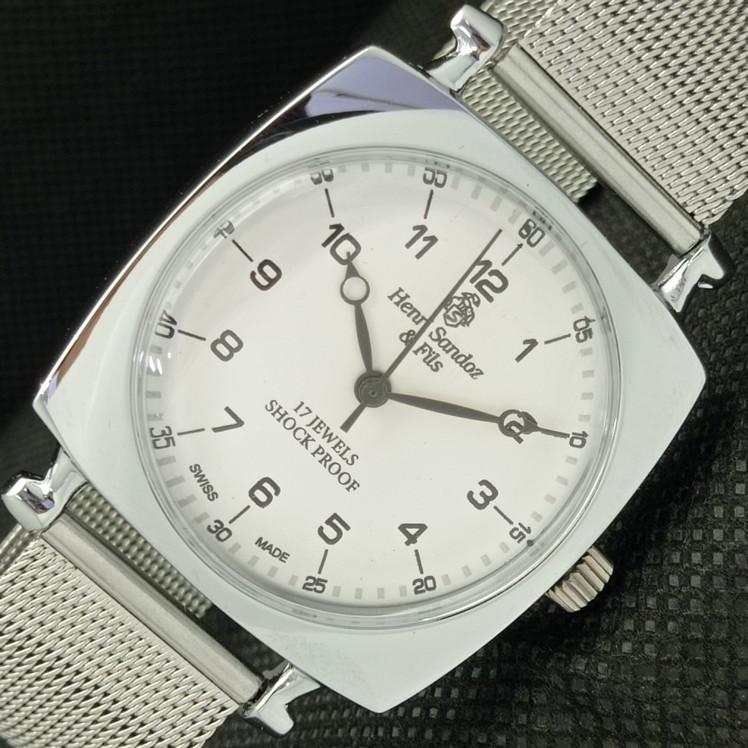 ВОССТАНОВЛЕННЫЕ ВИНТАЖНЫЕ МУЖСКИЕ НАРУЧНЫЕ ЧАСЫ HENRI SANDOZ & FILS SWISS a416444-2 Sku622a-a416444
ВОССТАНОВЛЕННЫЕ ВИНТАЖНЫЕ МУЖСКИЕ НАРУЧНЫЕ ЧАСЫ HENRI SANDOZ & FILS SWISS a416444-2 Sku622a-a416444