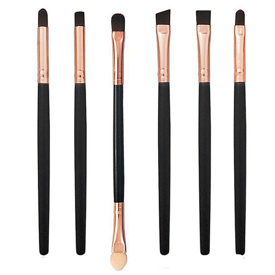 6Pcs Professional Makeup Cosmetics Brushes Set for Eye Shadows Eyeliner Eyebrow
6Pcs Professional Makeup Cosmetics Brushes Set for Eye Shadows Eyeliner Eyebrow