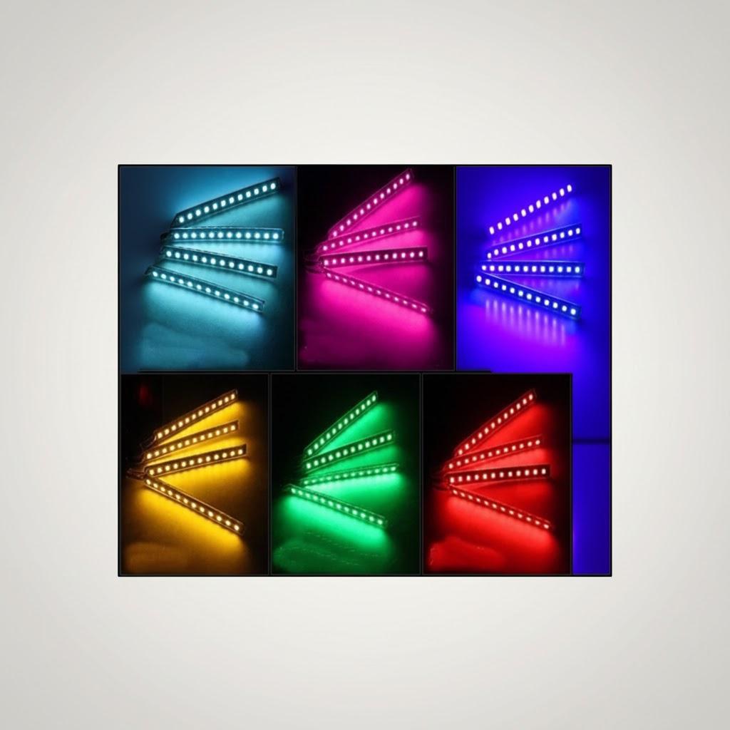 12V RGB LED Car Strip Light Flexible Color Change Remote Control Auto Decorative Accessories
12V RGB LED Car Strip Light Flexible Color Change Remote Control Auto Decorative Accessories