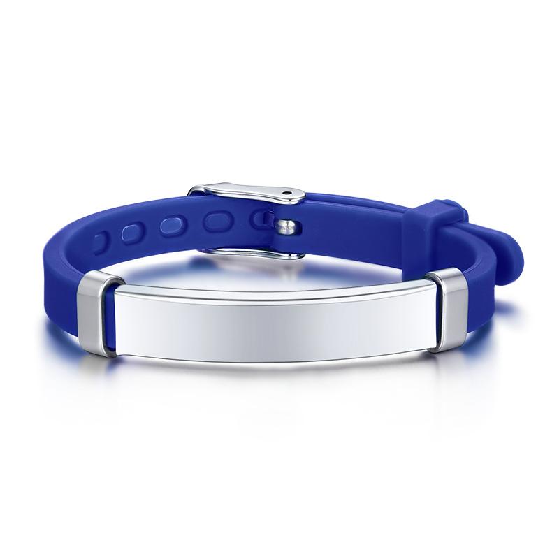 Safty Silicone ID Bracelet for Little Girls Boys, Custom Name Rubber Brand Personalized Wristband Blank Bar Bracelet
Safty Silicone ID Bracelet for Little Girls Boys, Custom Name Rubber Brand Personalized Wristband Blank Bar Bracelet