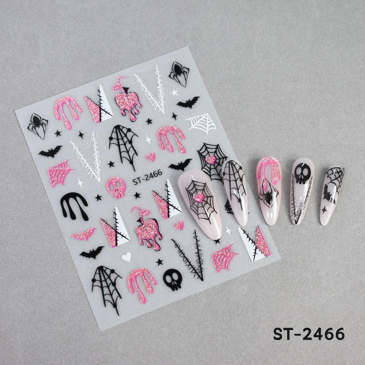 Hot Sale Halloween Nail Art Stickers: Sweet Cool Style with Spiders, Pumpkins, Ghosts, and Glitter Black Designs
Hot Sale Halloween Nail Art Stickers: Sweet Cool Style with Spiders, Pumpkins, Ghosts, and Glitter Black Designs