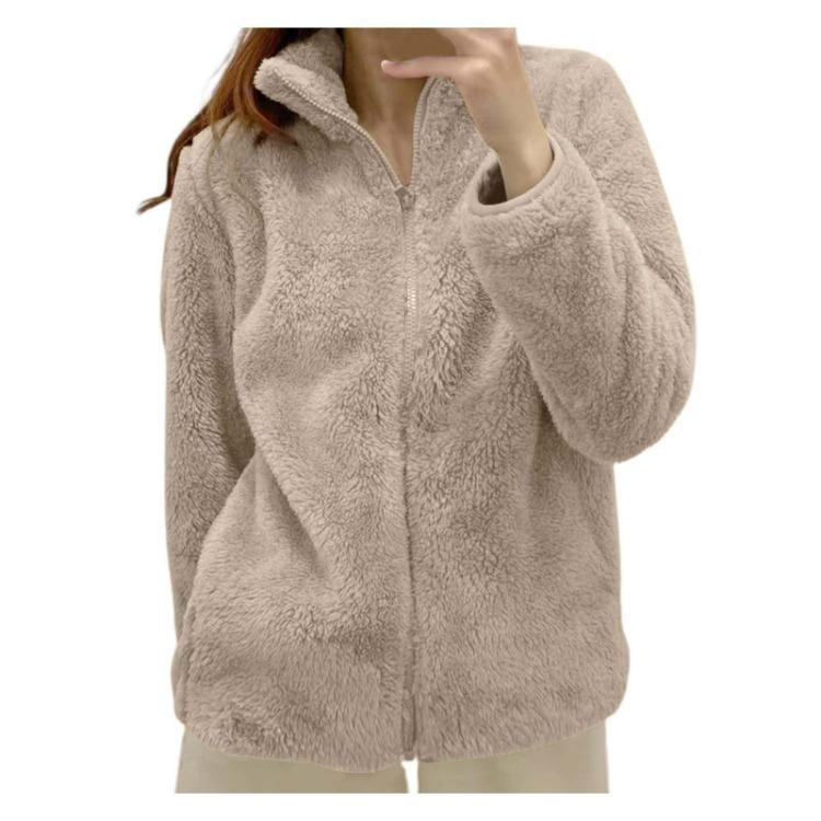 Fleece Zip Up Winter Jacket Lightweight Outerwear Women Plus Size XXXL хакі
Fleece Zip Up Winter Jacket Lightweight Outerwear Women Plus Size XXXL хакі