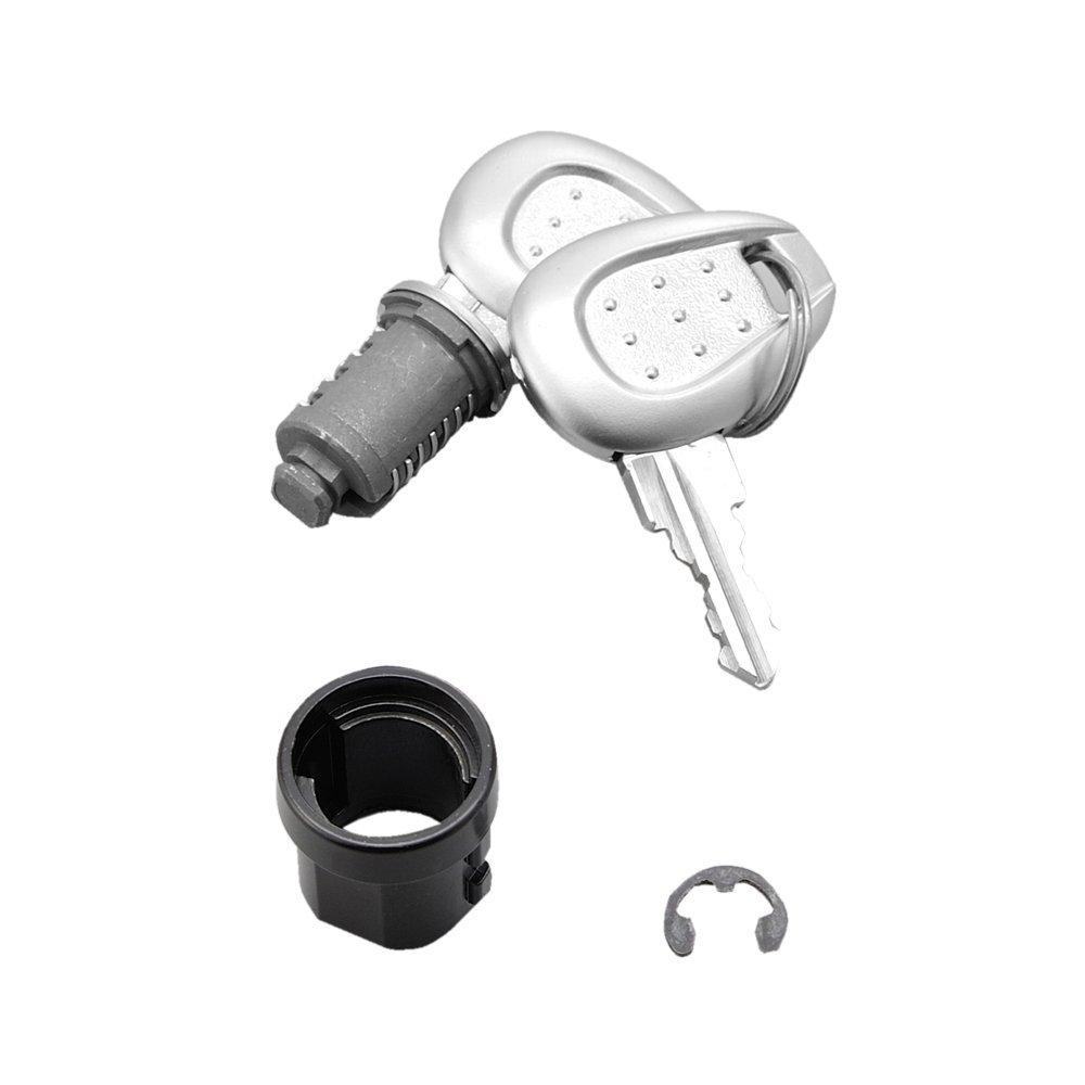 GIVI 77357 Z661A Key Cylinder with Spare Key, Standard Seam Number Key (Outer Groove/Silver), Set of 1 срібний
GIVI 77357 Z661A Key Cylinder with Spare Key, Standard Seam Number Key (Outer Groove/Silver), Set of 1 срібний