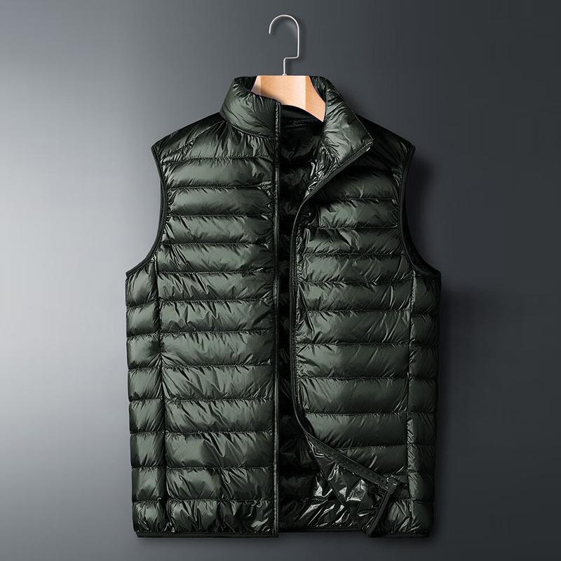 New Autumn and Winter Men s Vest Down Jacket, Men s Thin Down Jacket, Green and Large Size Casual Men s Clothing 3XL армія зелений колір
New Autumn and Winter Men s Vest Down Jacket, Men s Thin Down Jacket, Green and Large Size Casual Men s Clothing 3XL армія зелений колір