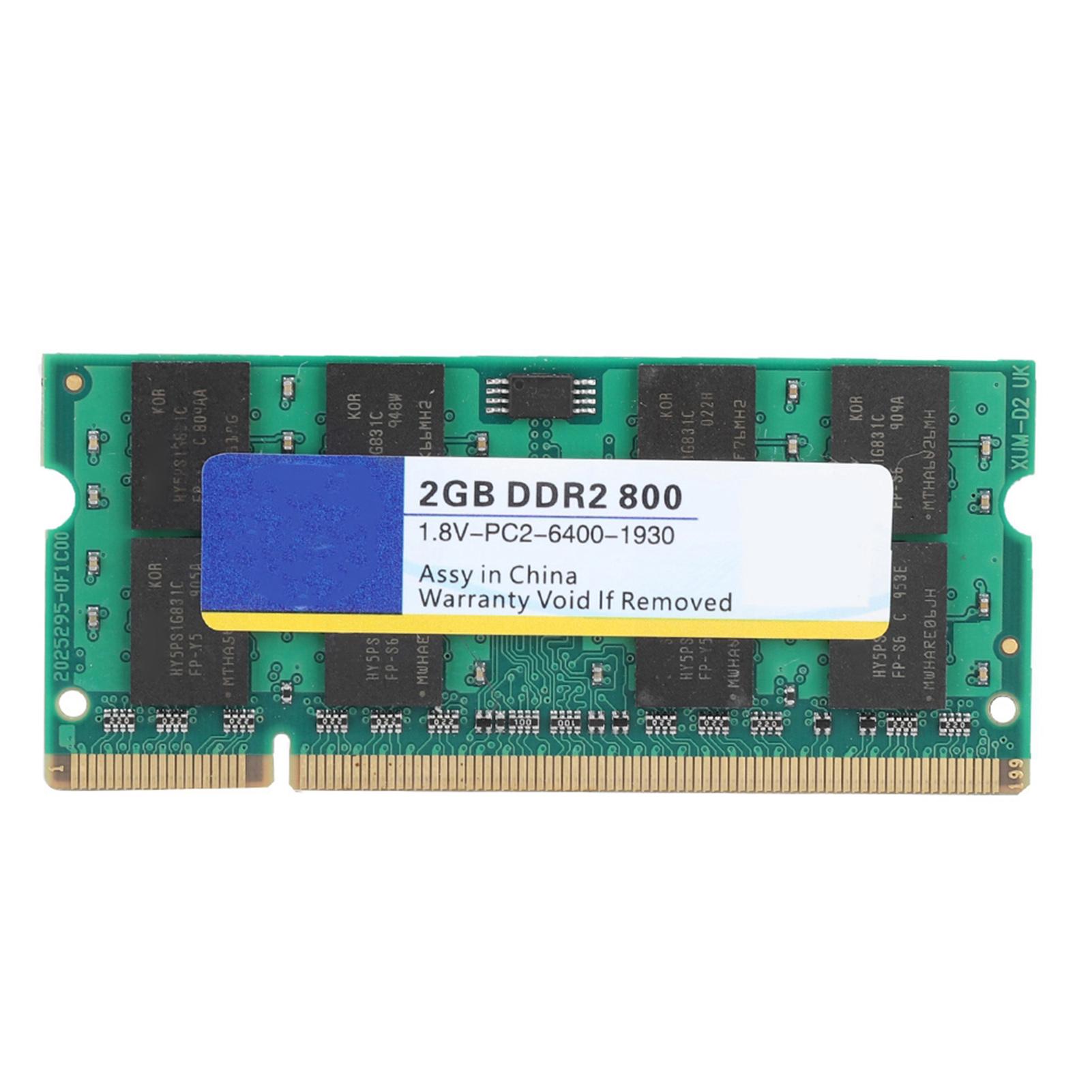 Xiede DDR2 800Mhz 2G 1.8V 200Pin для ноутбука Високошвидкісна пам ять RAM повністю сумісна
Xiede DDR2 800Mhz 2G 1.8V 200Pin для ноутбука Високошвидкісна пам ять RAM повністю сумісна