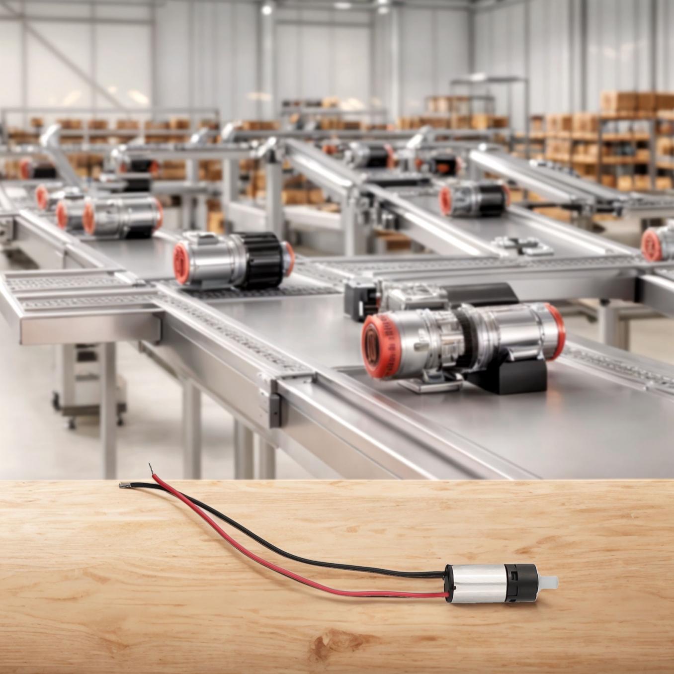 Performance Driven 6mm Coreless Gear Motor with Planetary Reduction at 3V One-stage motor
Performance Driven 6mm Coreless Gear Motor with Planetary Reduction at 3V One-stage motor