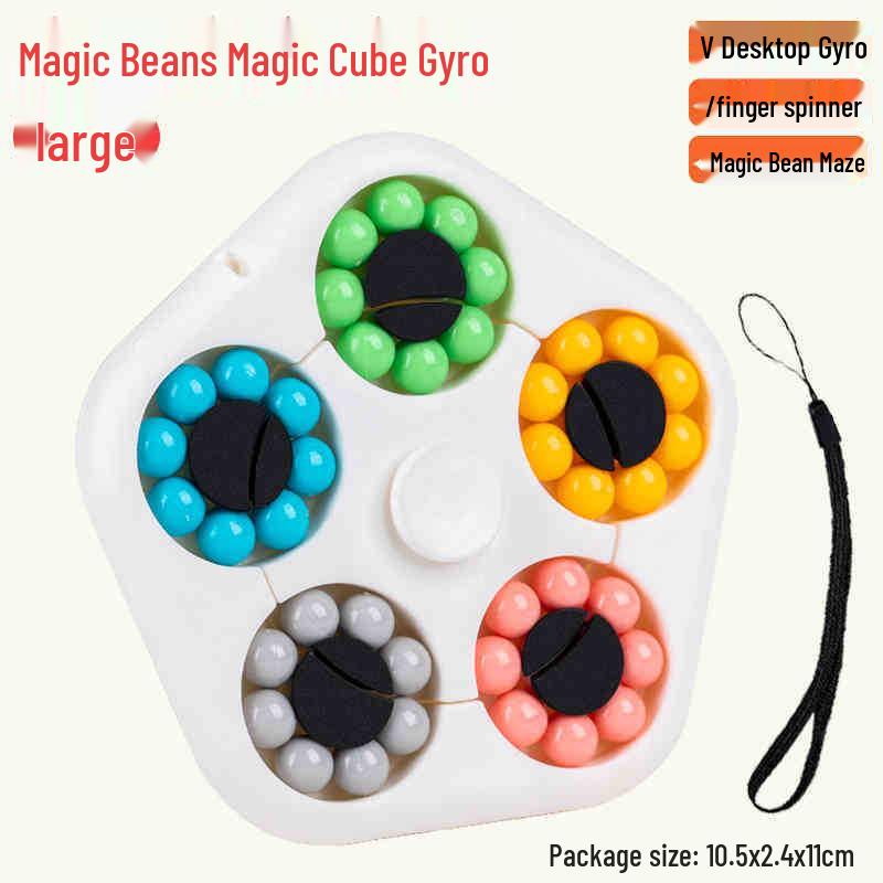 Магічний Бін Куб Гіроскоп: Дитяча розвиваюча іграшка для зняття стресу
Магічний Бін Куб Гіроскоп: Дитяча розвиваюча іграшка для зняття стресу