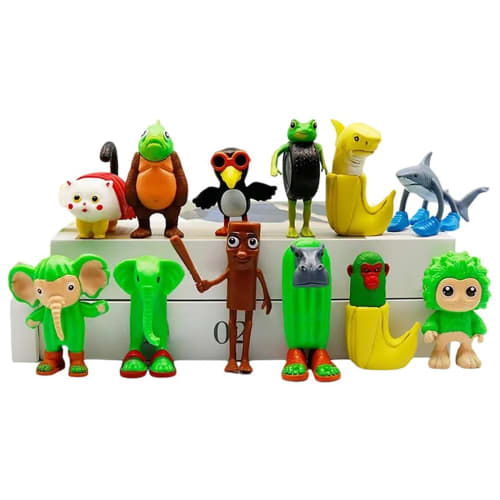 Tuntuntunsaful 12-piece figure set, collectible doll, mini figure, Italian Brain Lot, Tralarello Tralarala, internet meme
Tuntuntunsaful 12-piece figure set, collectible doll, mini figure, Italian Brain Lot, Tralarello Tralarala, internet meme