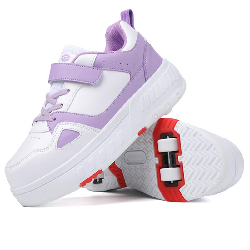 Детские кроссовки Кроссовки для бега Четырехколесные разборные студенческие туфли для скейтбординга Спортивная обувь 40 фиолетовый
Детские кроссовки Кроссовки для бега Четырехколесные разборные студенческие туфли для скейтбординга Спортивная обувь 40 фиолетовый