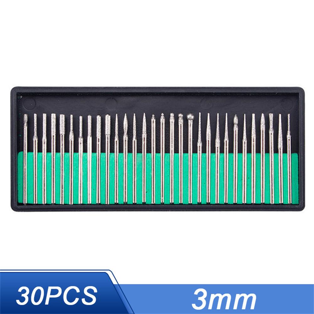 30Pcs Nail Art Manicure Drill Bits with 3.0mm Shank Electric Manicure Grinding Head Tool Type A
30Pcs Nail Art Manicure Drill Bits with 3.0mm Shank Electric Manicure Grinding Head Tool Type A