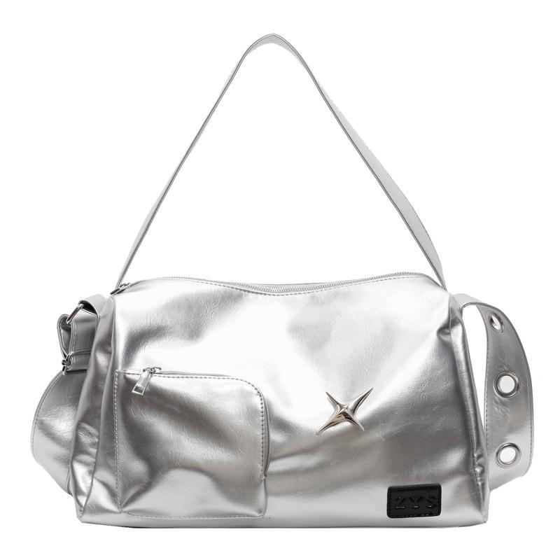 2024 Autumn/Winter Brown Leather Tote: Versatile, Large-Capacity Bucket Bag for Women серебряный
2024 Autumn/Winter Brown Leather Tote: Versatile, Large-Capacity Bucket Bag for Women серебряный