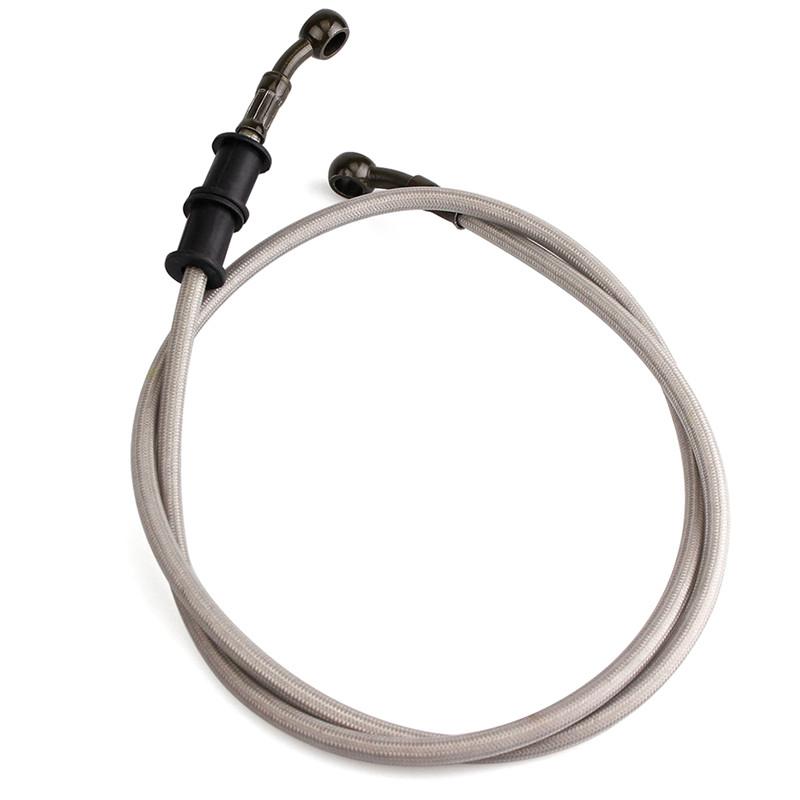 Universal Motorcycle Brake Oil Hose Line Pipe Stainless Steel Braided Reinforced Hydraulic 50cm-120cm New #297005 50CM срібний
Universal Motorcycle Brake Oil Hose Line Pipe Stainless Steel Braided Reinforced Hydraulic 50cm-120cm New #297005 50CM срібний