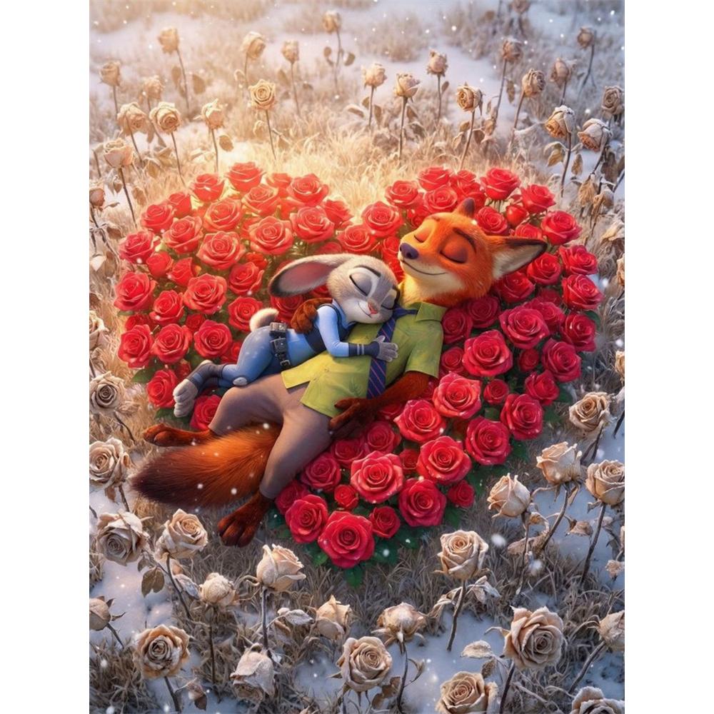 Disney Diamond Painting 5D Judy Nick Embracing Rose Heart Cartoon Movie Cross Stitch Embroidery Handmade Gift Home Decor Round 20x30cm
Disney Diamond Painting 5D Judy Nick Embracing Rose Heart Cartoon Movie Cross Stitch Embroidery Handmade Gift Home Decor Round 20x30cm