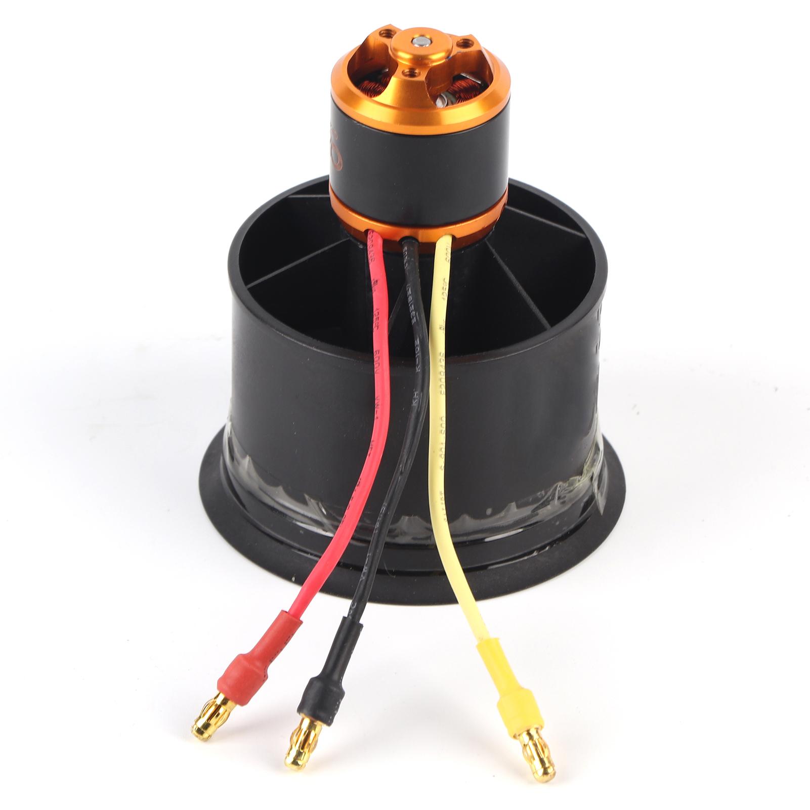 RC 50mm Electric Ducted Fan 12 Blades Ducted Fan with Brushless Motor for RC PlanesCounter
RC 50mm Electric Ducted Fan 12 Blades Ducted Fan with Brushless Motor for RC PlanesCounter