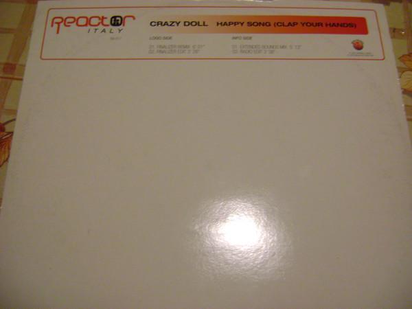 12inch Record CRAZY DOLL - Happy Song (Clap Your Hands) RA017 Reactor 2003 Italy Dance & Electronica Used
12inch Record CRAZY DOLL - Happy Song (Clap Your Hands) RA017 Reactor 2003 Italy Dance & Electronica Used