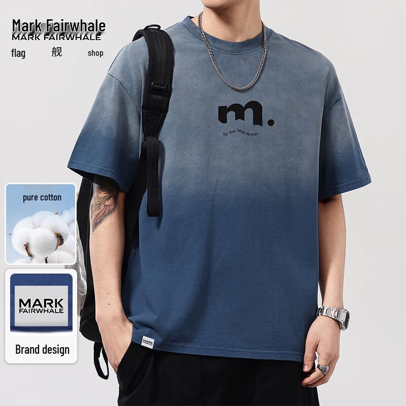 MARK FAIRWHALE Men s Heavyweight Loose Fit Ombre Cotton T-Shirt XL
MARK FAIRWHALE Men s Heavyweight Loose Fit Ombre Cotton T-Shirt XL