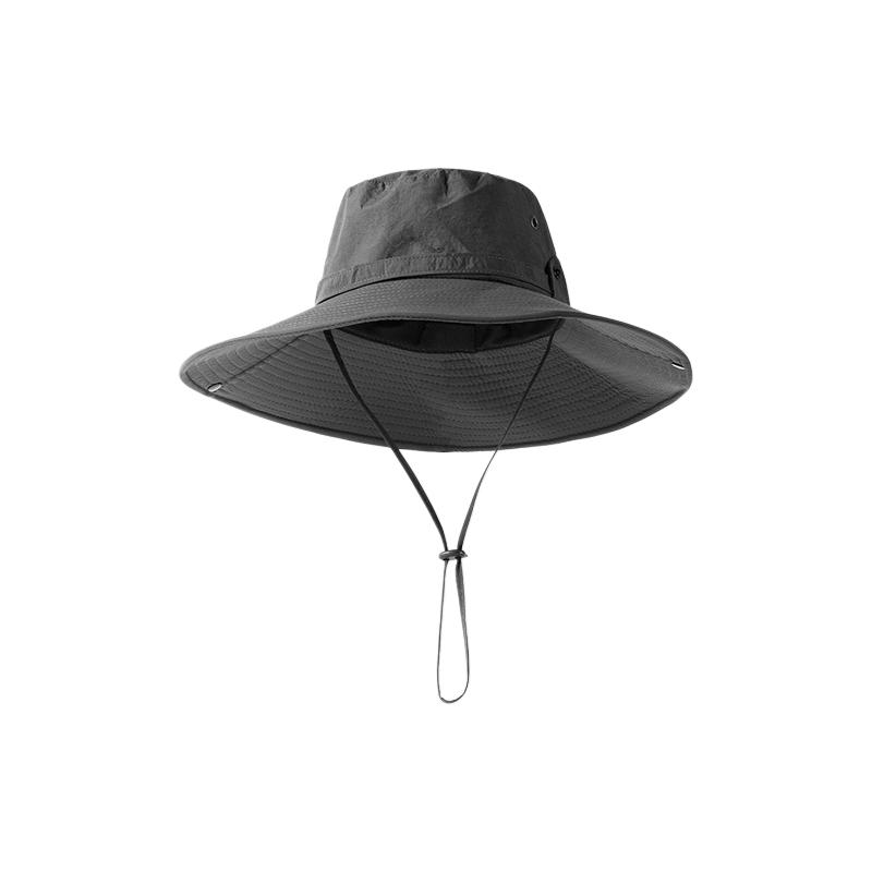 Men Wide Brim Sun Hat UV Protection Fishing Boonie Cap Breathable Safari Bucket Hat with Chin Strap for Outdoor Hiking 55-59 темно-сірий колір
Men Wide Brim Sun Hat UV Protection Fishing Boonie Cap Breathable Safari Bucket Hat with Chin Strap for Outdoor Hiking 55-59 темно-сірий колір